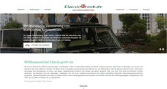 Desktop Screenshot of classic4rent.de