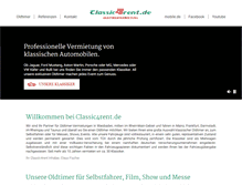 Tablet Screenshot of classic4rent.de